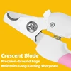 Curved Blade Pet Nail Clippers – Large & Small Sizes with Comfort-Grip Handle, Safe Trimming Tool for Big Dogs and Cats Grooming 3