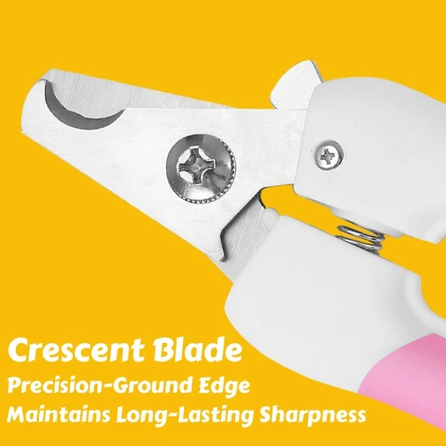 Curved Blade Pet Nail Clippers – Large & Small Sizes with Comfort-Grip Handle, Safe Trimming Tool for Big Dogs and Cats Grooming 3