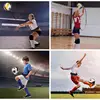 Volley Ball Practice Equipment Solo Spiking Serving Trainer Solo Volleyball Spiking Training Equipment Set For Backyard Outdoor 5