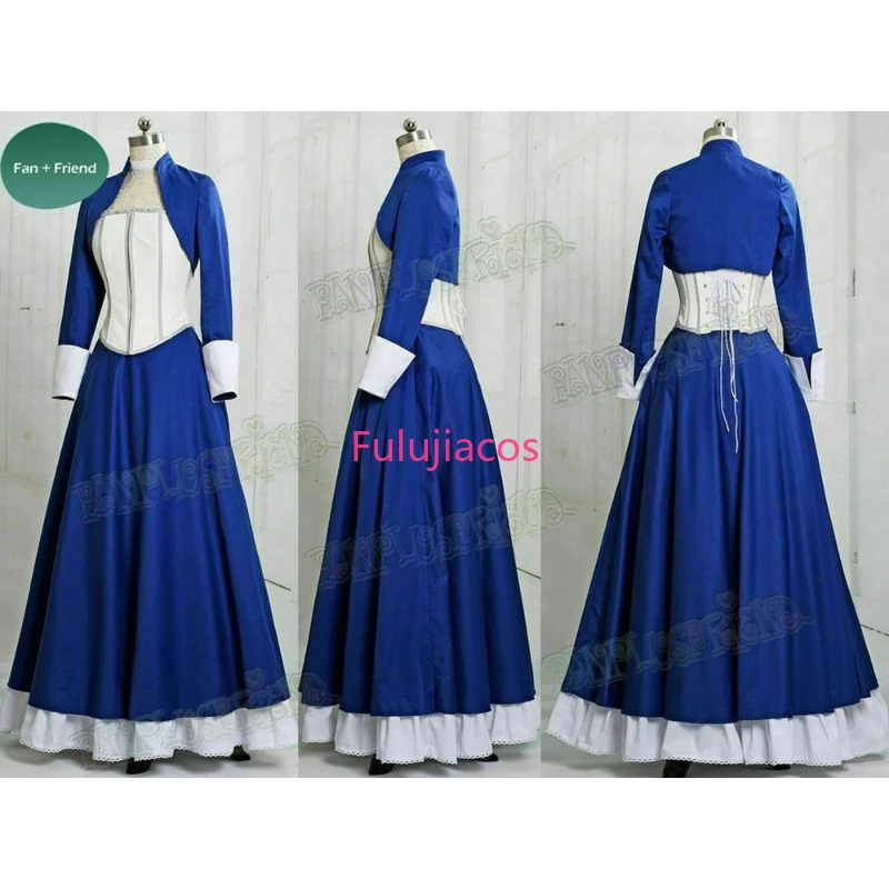 bioshock infinite elizabeth blue dress Elizabeth Bioshock Infinite Costume Cosplay dress for Adult – Cosplayrr