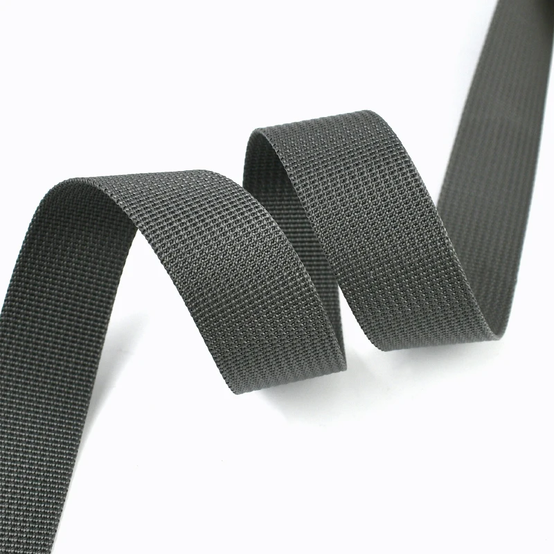 Durable Nylon Webbing Roll for Bag Strap and Decorative Accessories, 5M x 20-50mm