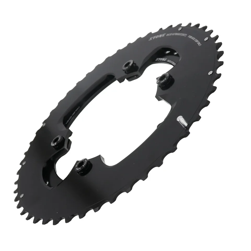 SRAM FORCE 170mm クランク チェーンリング 48-35 12S STONE 107BCD Bike Double Chainring Round 2X for Sram FORCE