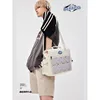 Cartoon Backpack for Women Japanese Style Two Shoulders Cross Body Two Way Bags Female Cute Black Backpack 4