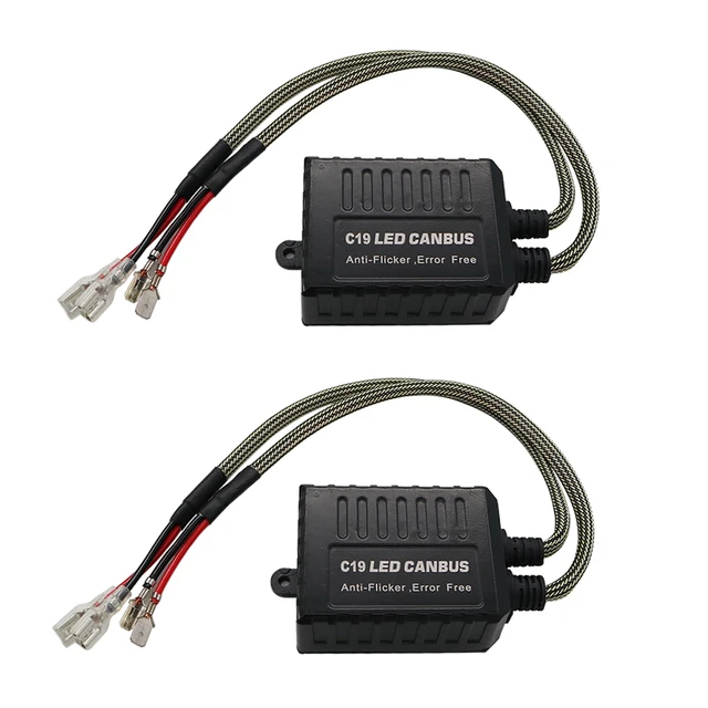 Décodeur H7 2 Pcs LED Canbus Phare Décodeur Dispositif Anti