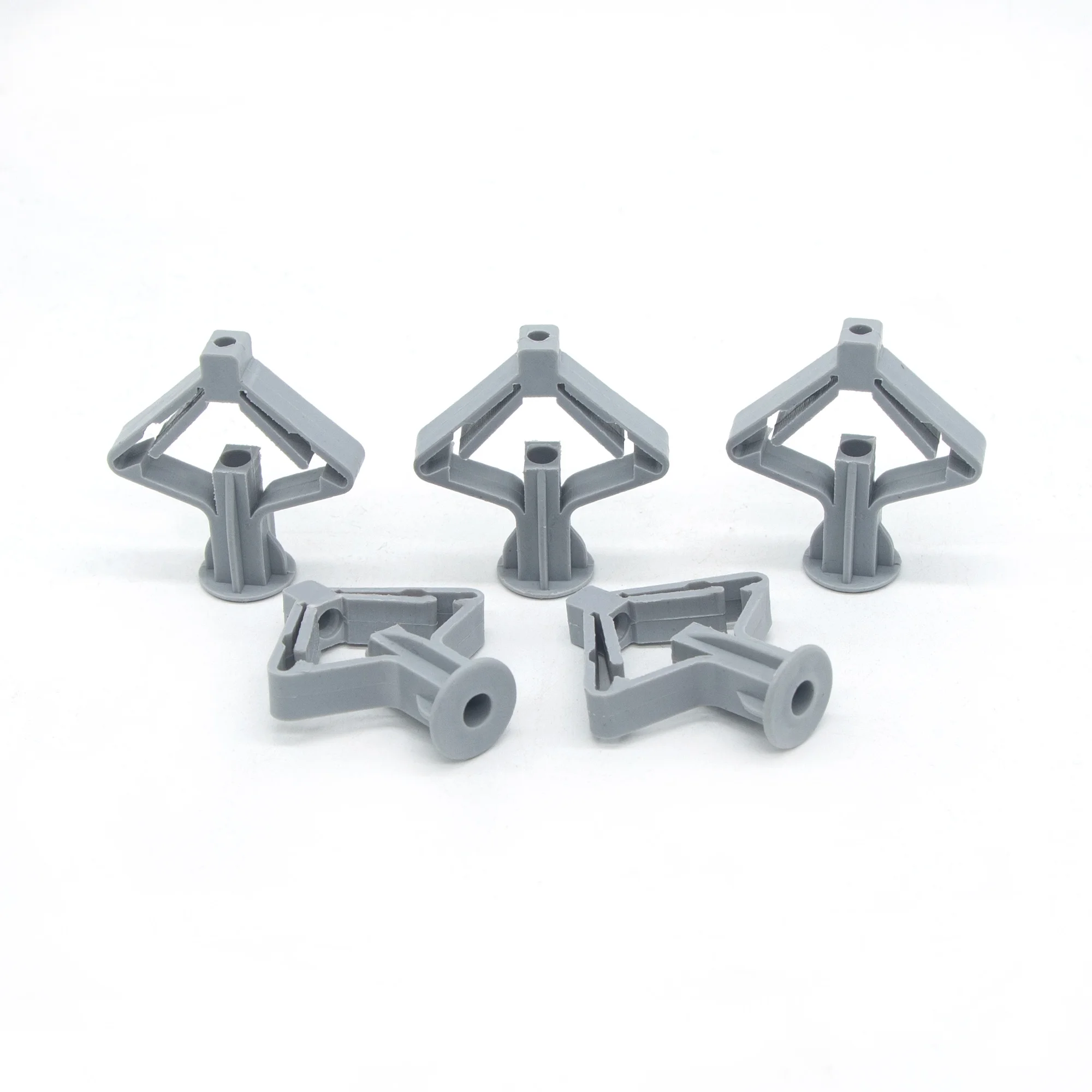 100Pcs Self-Drilling Drywall Anchor Kit &ndash; Nylon Plastic Expansion Anchors, Ideal for Gypsum Board, Curtains, Wall Mounting