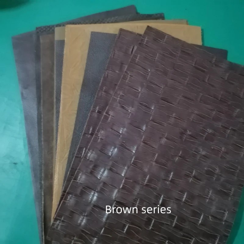 Cowhide Leather Scrap Pack 4