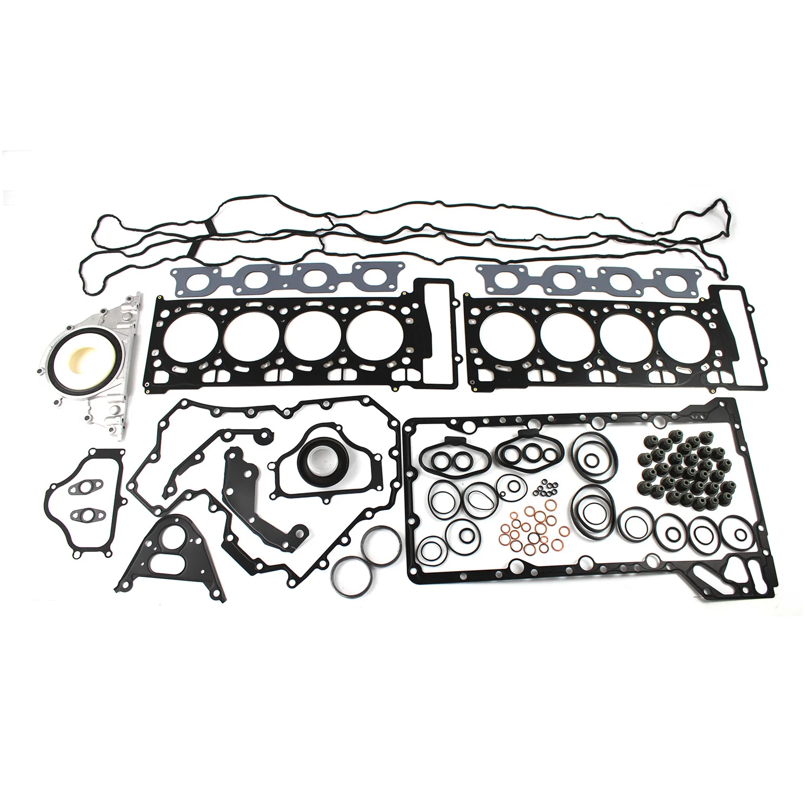 New N63 4.4T Engine Overhaul Gasket Set For BMW 550i 750Li X5 X6 F10 F02 F07 E70 E71 Aftermarket Parts with 12 Month Warranty zoomkey high quality engine parts full overhaul gasket kit set for land rover aj133 5 0l 508pn oe lr026149 lr026146