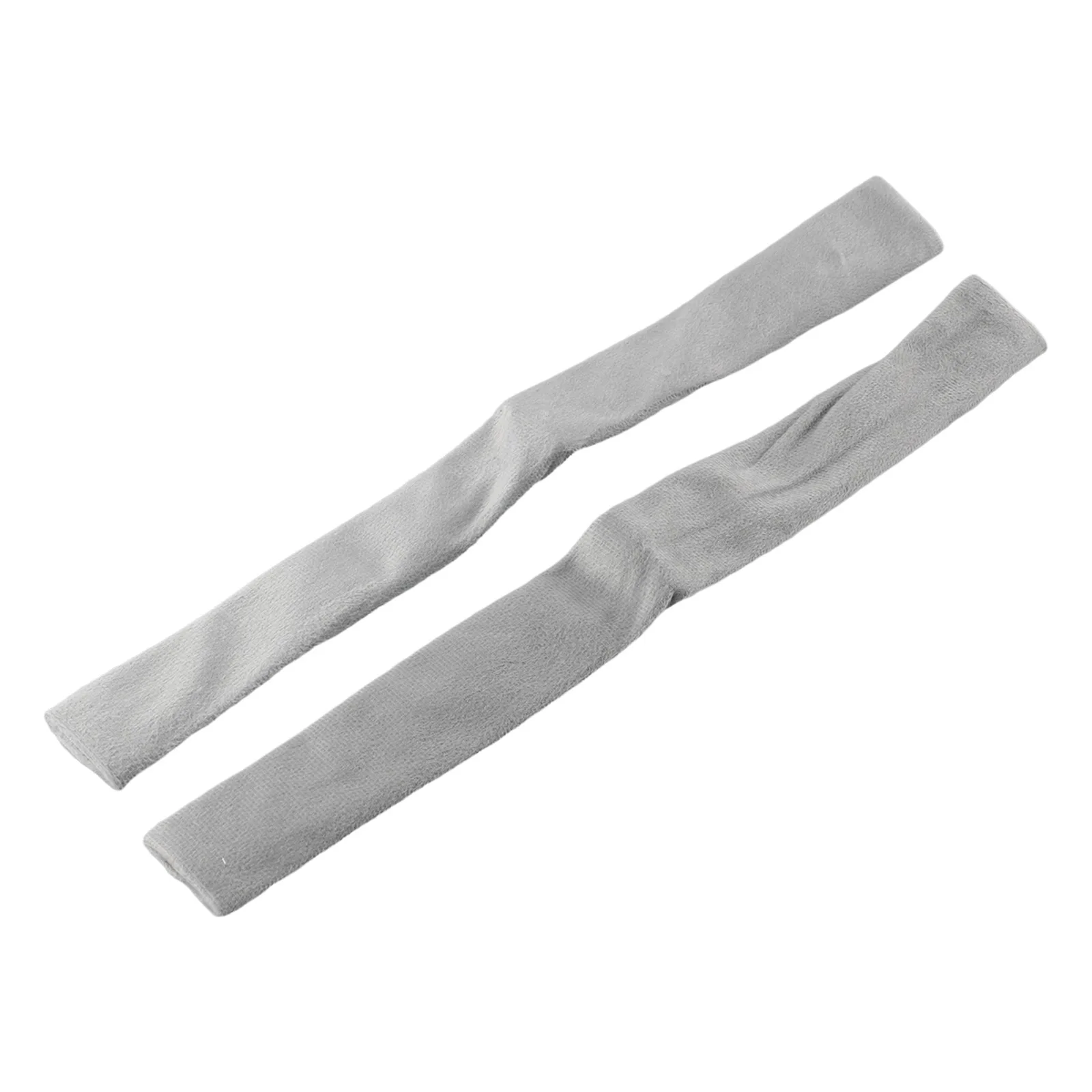 2Pcs Refrigerator Door Handle Cover Kitchen Appliance Decor Fridge Oven Handle Antiskid Door Knob Protector Black Grey 42x12cm