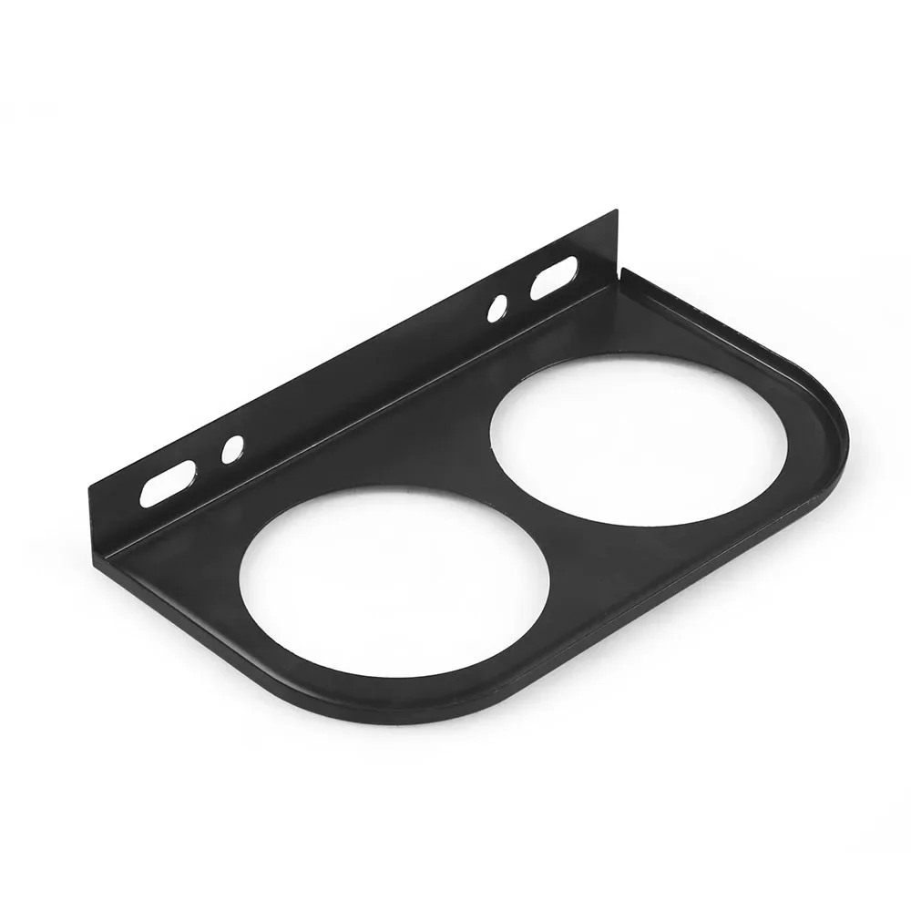52mm 압력 게이지 Psi 블랙 유니버설 자동차 싱글 더블 트리플 홀더 LHD RHD 스탠드 어댑터 포드 서포트 시계 추가