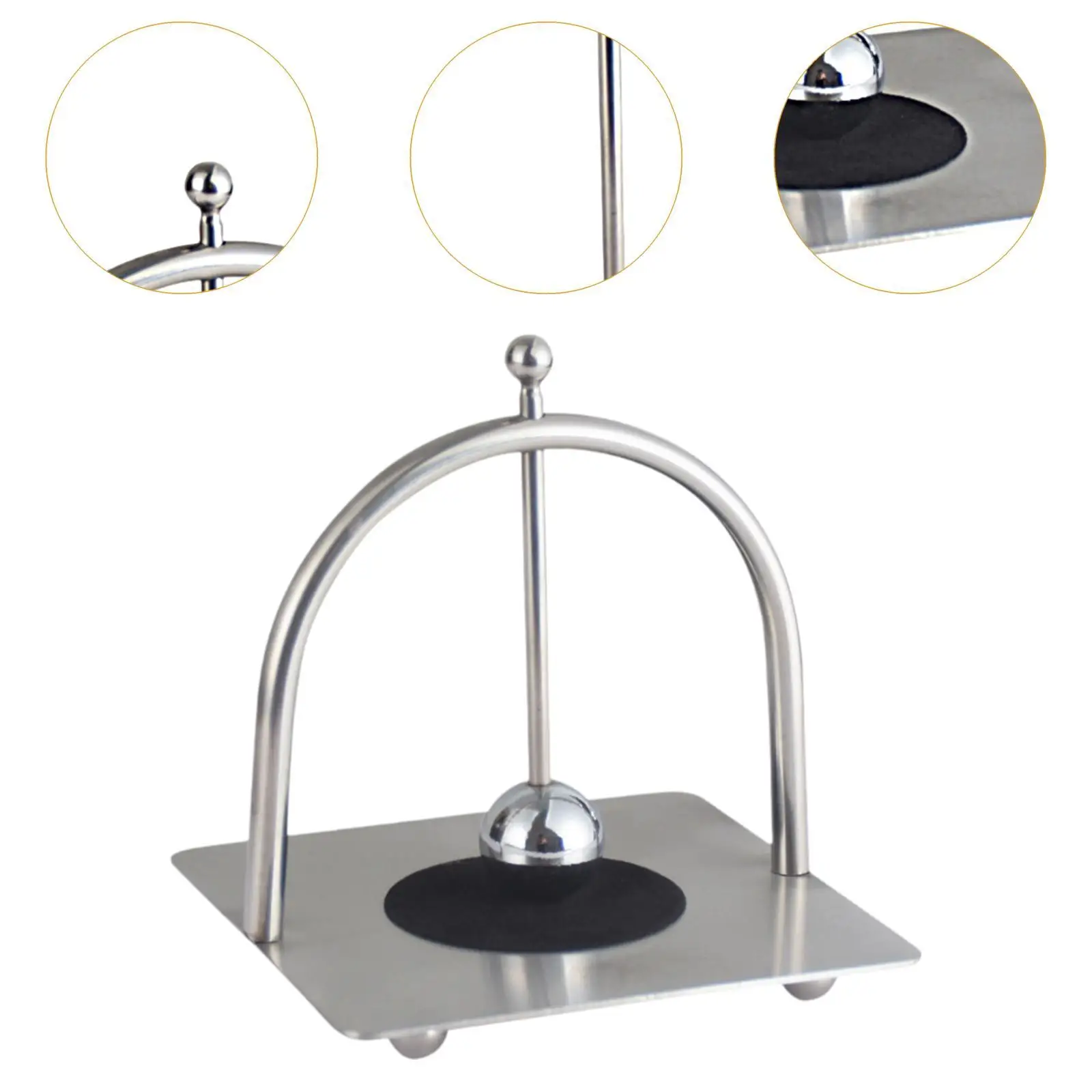 Stainless Steel Countertop Paper Towel Holder Paper Press Coffee Shop Napkin Holder Towel Storage Rack For Countertop