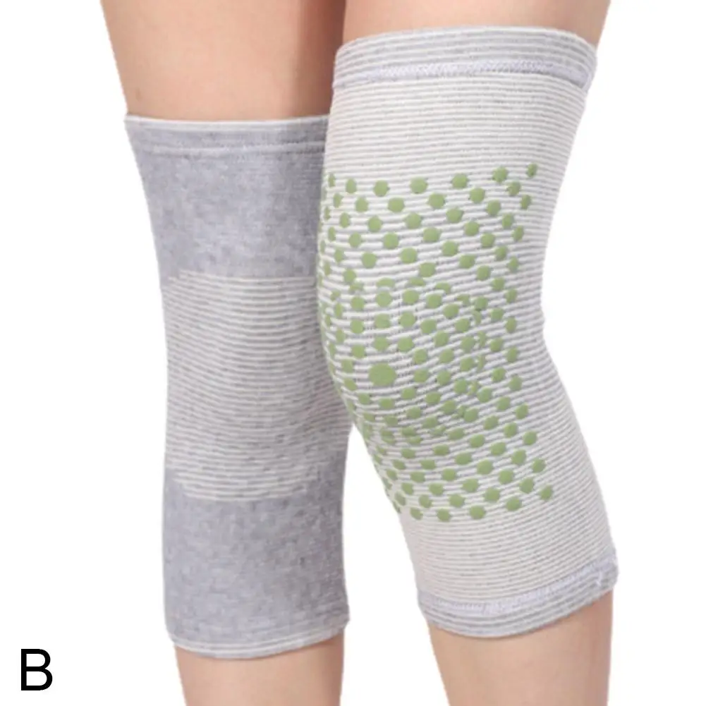 2pcs חימום עצמי ברך Braces שרוול בברך תמיכה אינפרא אדום הרבה לשמור על הברך חם רפידות ברכיים