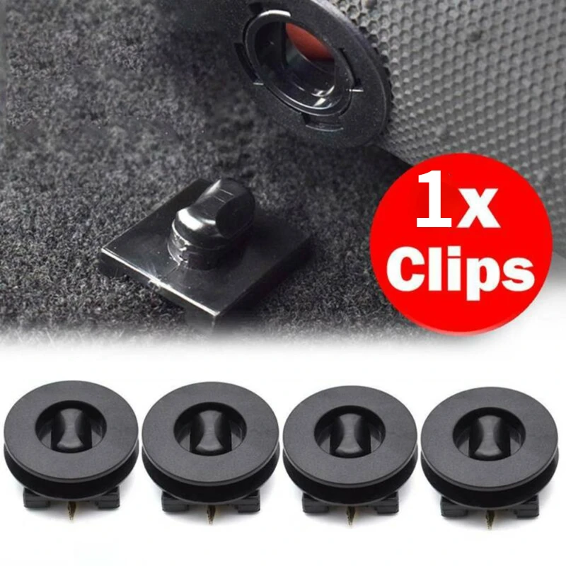 1pcs Car Carpet Mats Mounting Clips Fixing Grips AntiSlip Clamps Floor