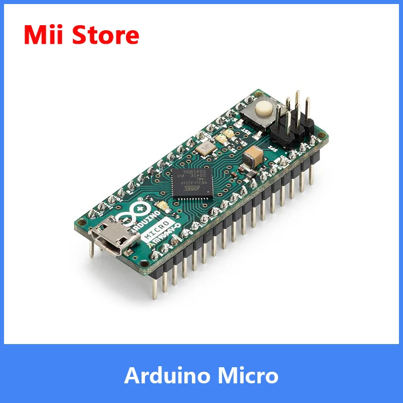 

Arduino Micro a microcontroller board based on the ATmega32U4