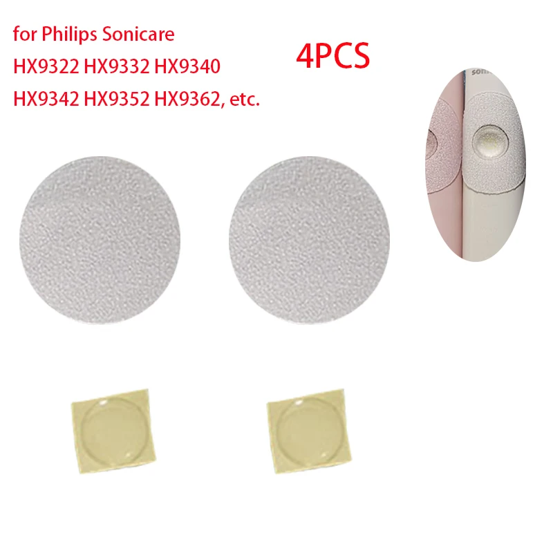 Escova de Dentes Elétrica para Philips Sonicare Hx93 Série Escudo Botão Impermeável Adesivo Peças Peças
