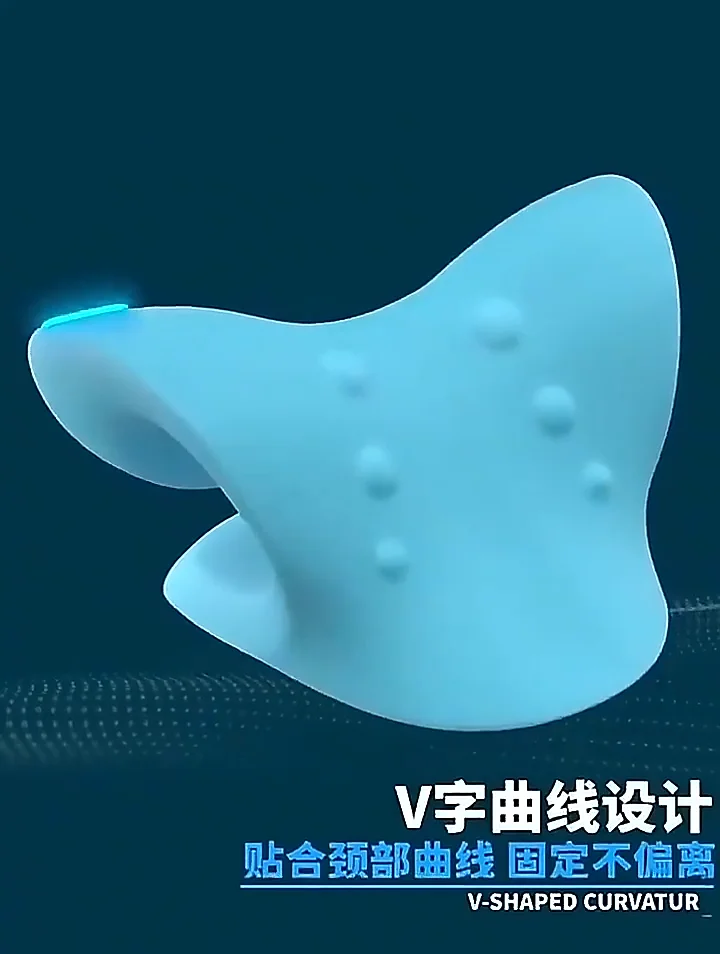 Cervical Spine Stretch Neck Shoulder Massage Cervical Muscle Massage Traction Device Shoulder Massage Pillow Spine Correction
