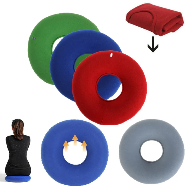 Inflatable Piles Ring Cushion Donut Pillow Vinyl Rubber Seat Medical  Hemorrhoid Pad Ring Cushion Postpartum Cushion Relief Pain - AliExpress