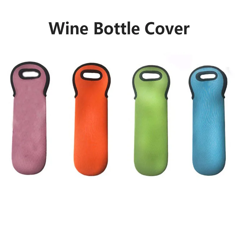 Wine Bottle Cover 1PC Neoprene Wine Bottle Freezer Bag Cooler Insulated Cover for Beer
