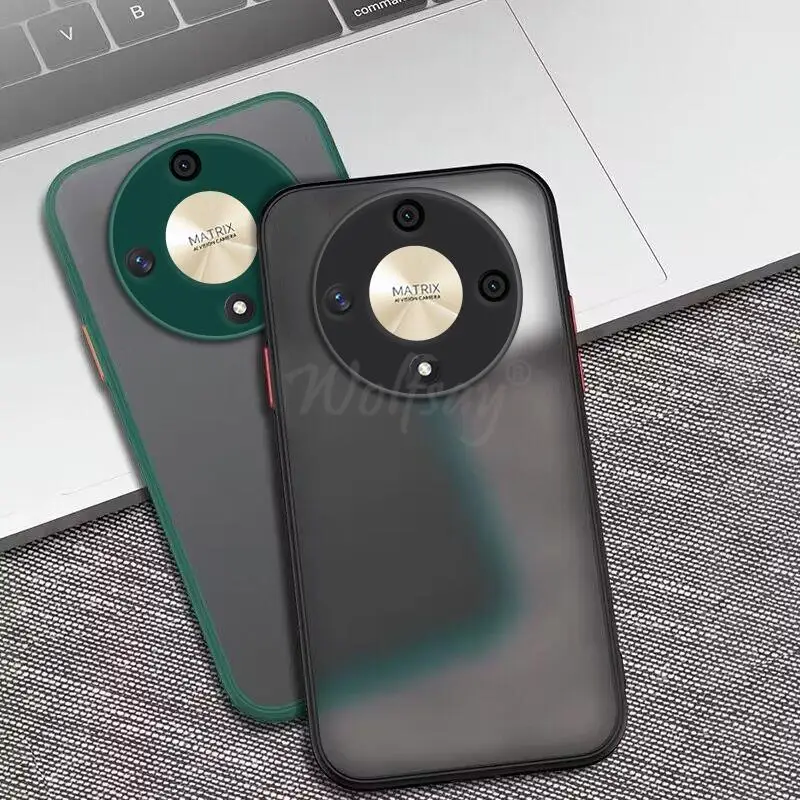 Silicone Matte TPU Transparent Phone Protector Case Cover