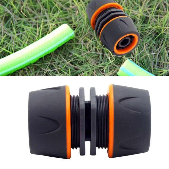 1pcs  1/2 Inch Hose Joiner Extension Connector Adapter For Garden Hose Pipe Watering Irrigation Extension Repair Connector 2