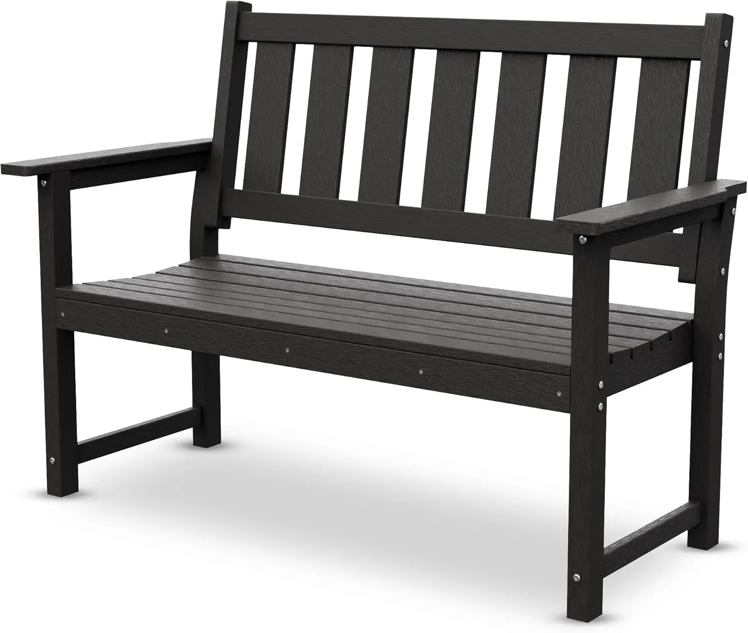 Memorial Bench   50   Weatherproof Durable Outdoor Bench  2 Person Park Bench  Easy to Move  Multi Purpose Design Ideal for Por 2