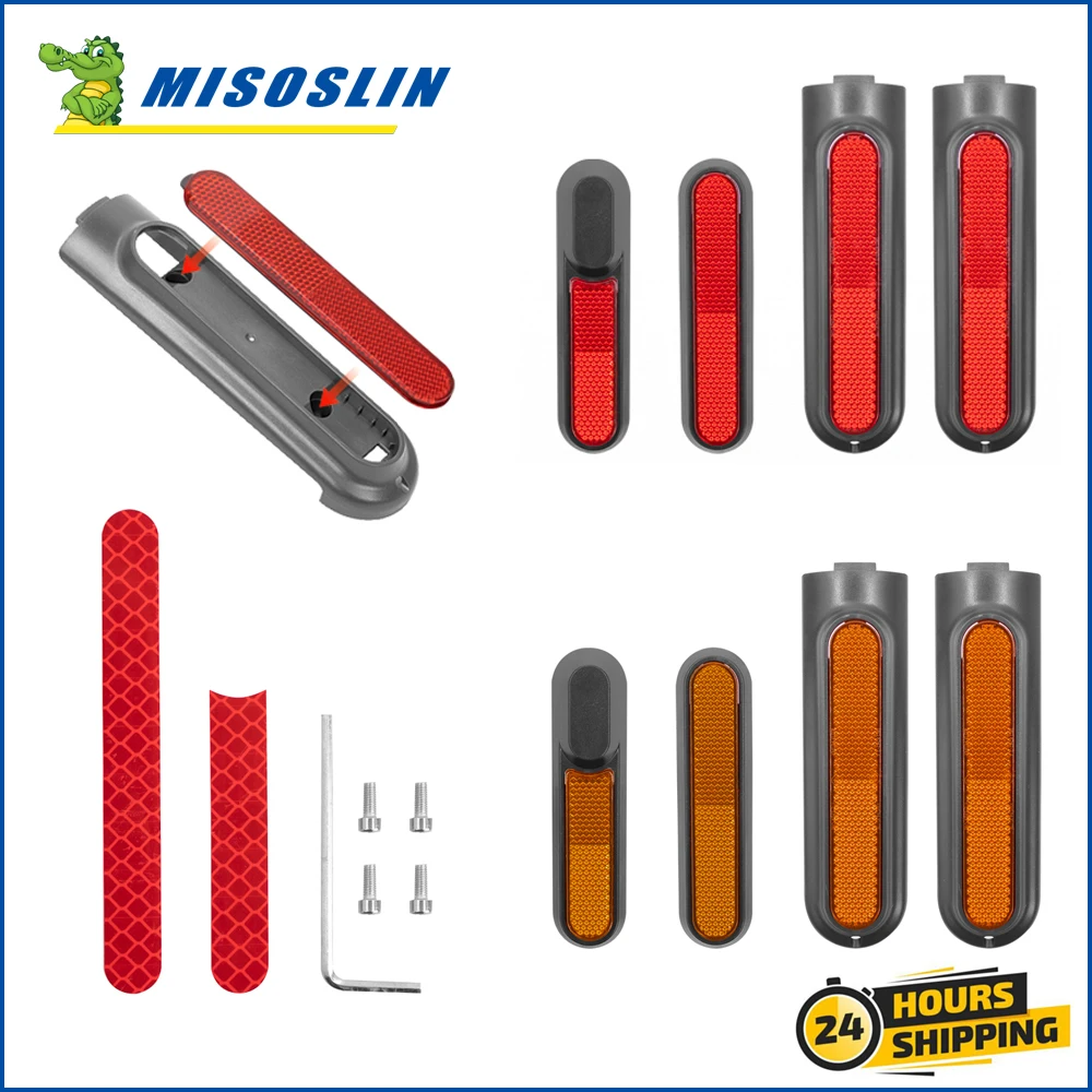 Copriruota Proteggi Shell Forcella Anteriore Per Xiaomi 4 Pro Scooter Elettrico Scudo Per Pneumatici Posteriori Trim Covers Coprimozzo Adesivi Riflett