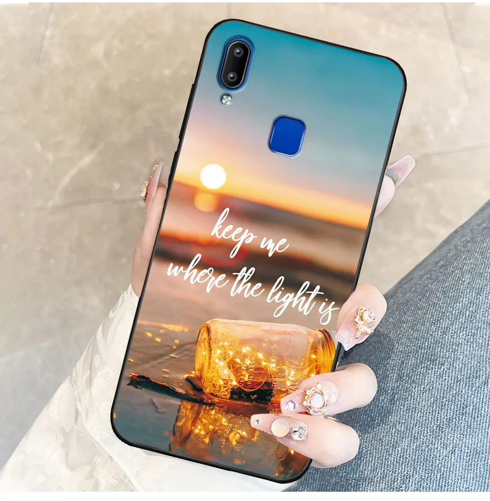 Price Vivo Y91c Mobile Cover Transparent Back Cover For Vivo Y90