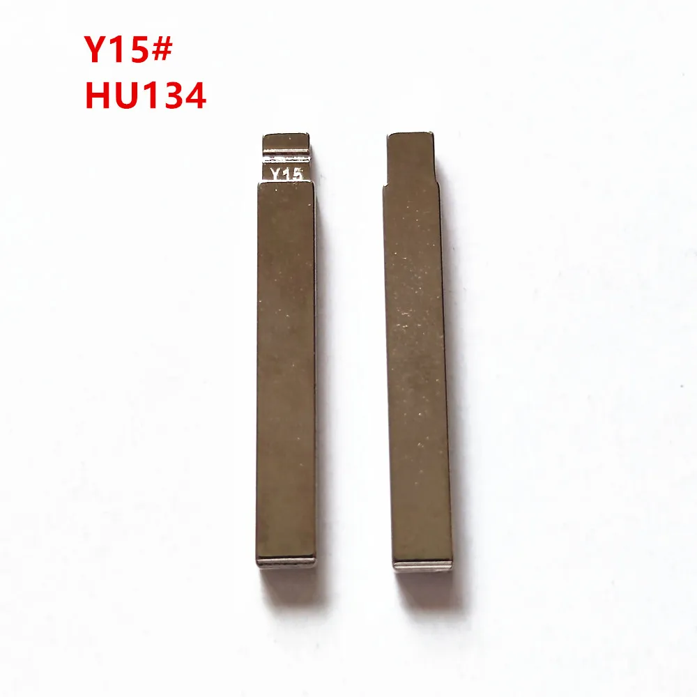 

10 шт. keydiy KD xhorse VVDI JMD blade Y-15 #15 # HU134 Y15, металлический необработанный флип-Фотофон для Kia Venga
