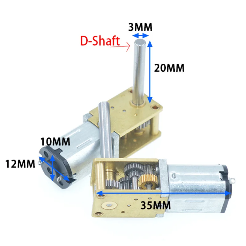 ũ     ,   , N20  ̴ ӱ , DC 3V, 6V, 12V, 30/60/120 RPM, 3mm Ʈ