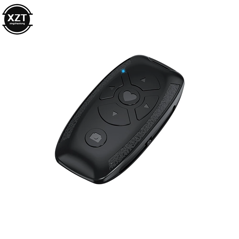 Universal Mobile Phone Selfie Camera Shutter Bluetooth-compatible Remote Control Button Buit-in Battery Rechargeable Controller