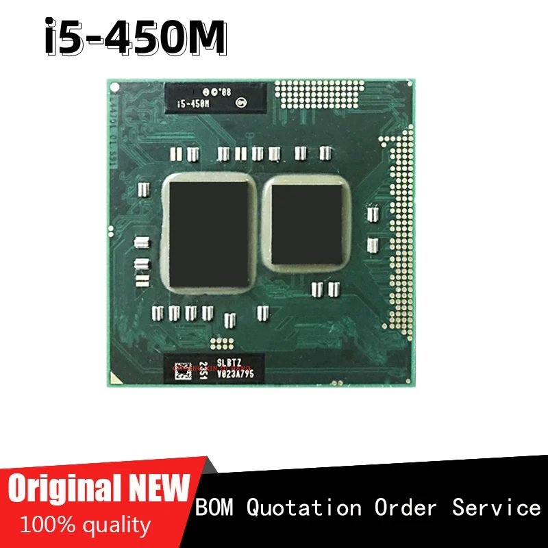 Utilizzato Per Il Processore Cpu I5-450M I5 450M Processore Portatile Rpga988A 2.40Ghz Dual-Core Pga988 Mobile