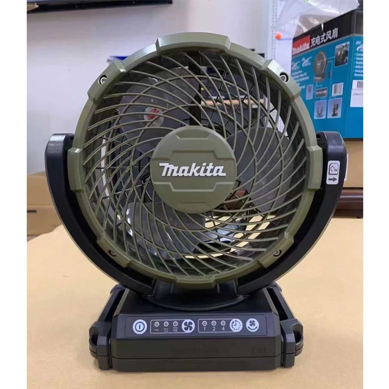 Makita 卓上扇風機 Makita-ワイヤレス電気ファン,ポータブル,3スピード,調整ツール