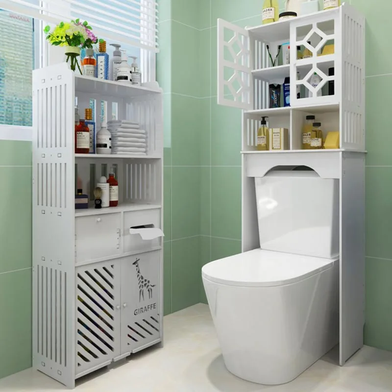 Bathroom Storage Cabinets Doors Shelves  Bathroom Wall Mounted Storage  Cabinets - Bathroom Shelves - Aliexpress