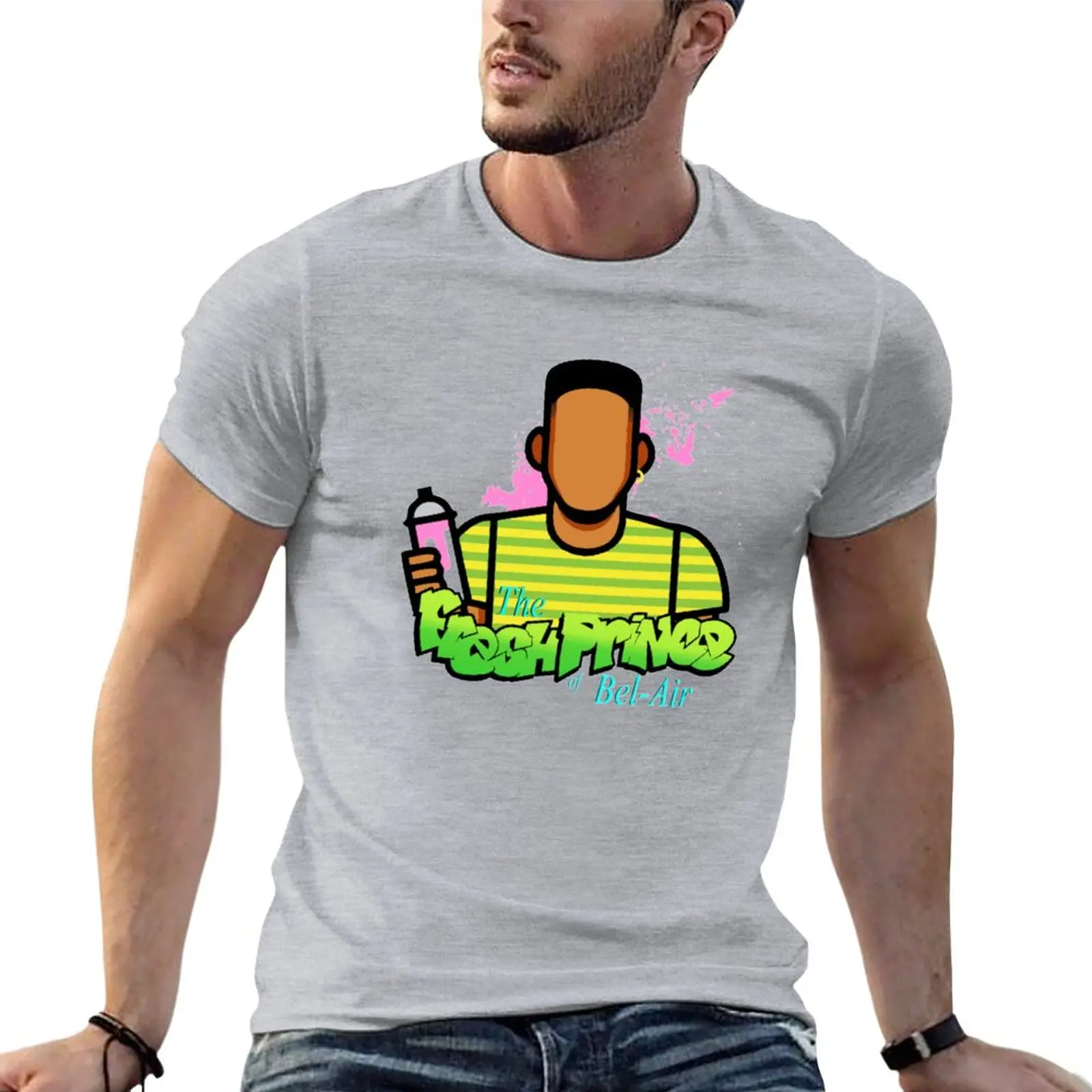 The Fresh Prince Of Bel Air, Will Smith Actor Gift For Fans, T-Shirt Regalo Abbigliamento Estetico T-Shirt Da Uomo Vintage