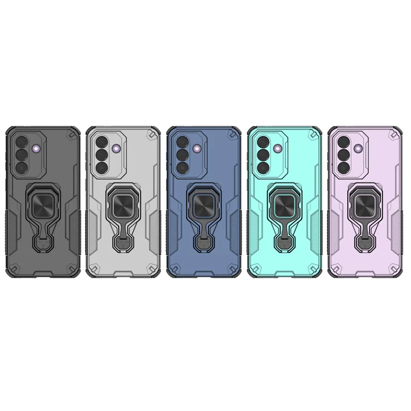 Anti-Shock Kickstand Magnetic Armor Phone Case Cover