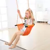 Children Swing Disc Toy Seat Kids Swing Rope Swings Outdoor Playground Hanging Garden Play Entertainment Activity For Adult/Kid 4