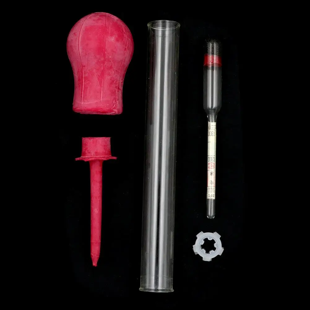 1.100-1.300 Density Gravidness Electrical Electric Battery Suction Battery Hydrometer Acid Tester Electrolyte Lead Flooded 1 Pc battery hydrometer tester