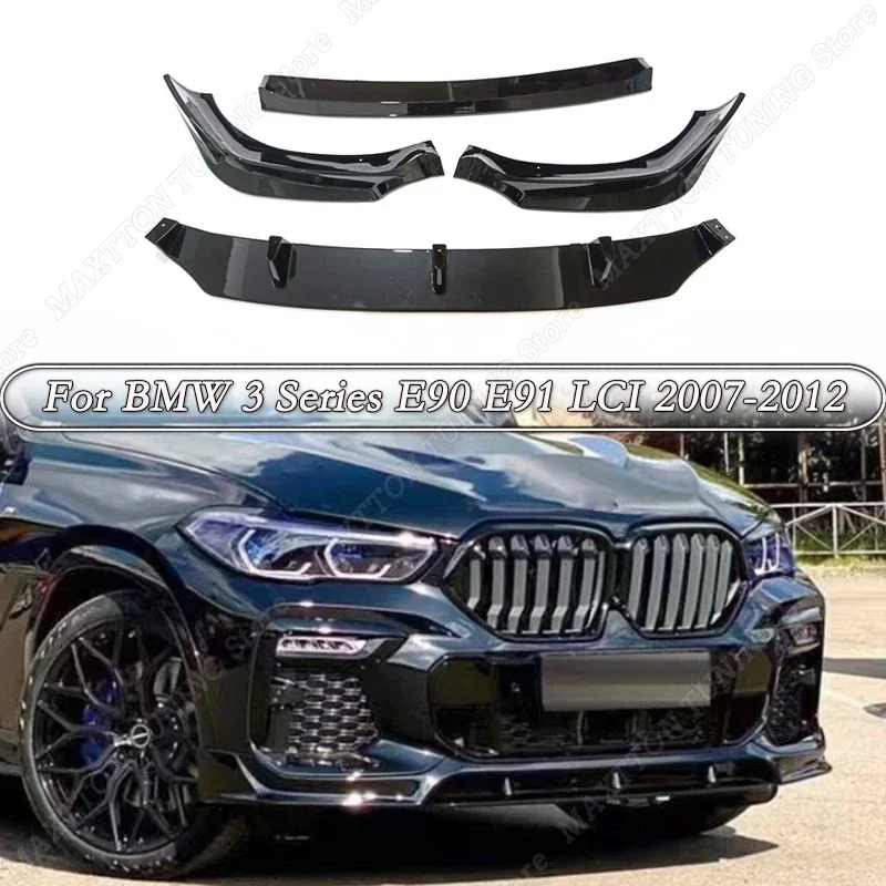 

4 шт., сплиттер для переднего бампера BMW X6 G06