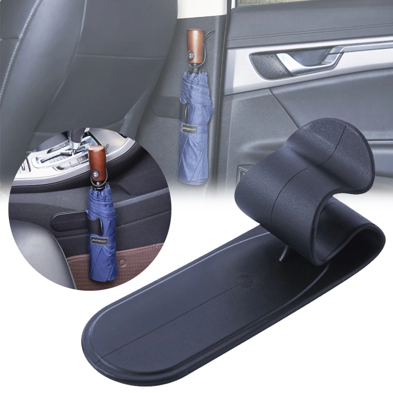 Mini Umbrella Holder Clip Hook Multifunctional Car Trunk Mounting Bracket Interior Universal Fashion Auto Fastener Accessories