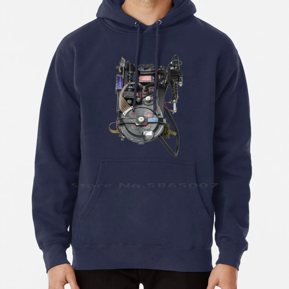 Proton Pack Felpa Con Cappuccio Maglione 6Xl Cotone Venkman Stantz Egon Spengler Proton Pack Ecto 1 Pke Ghost Spirit Specter