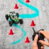 RC Car 1:32 Scale Remote Control Truck 20KM/H High-Speed Monster Truck Skid Tires Crawler Toy All Terrain Simulate Real Racing 5