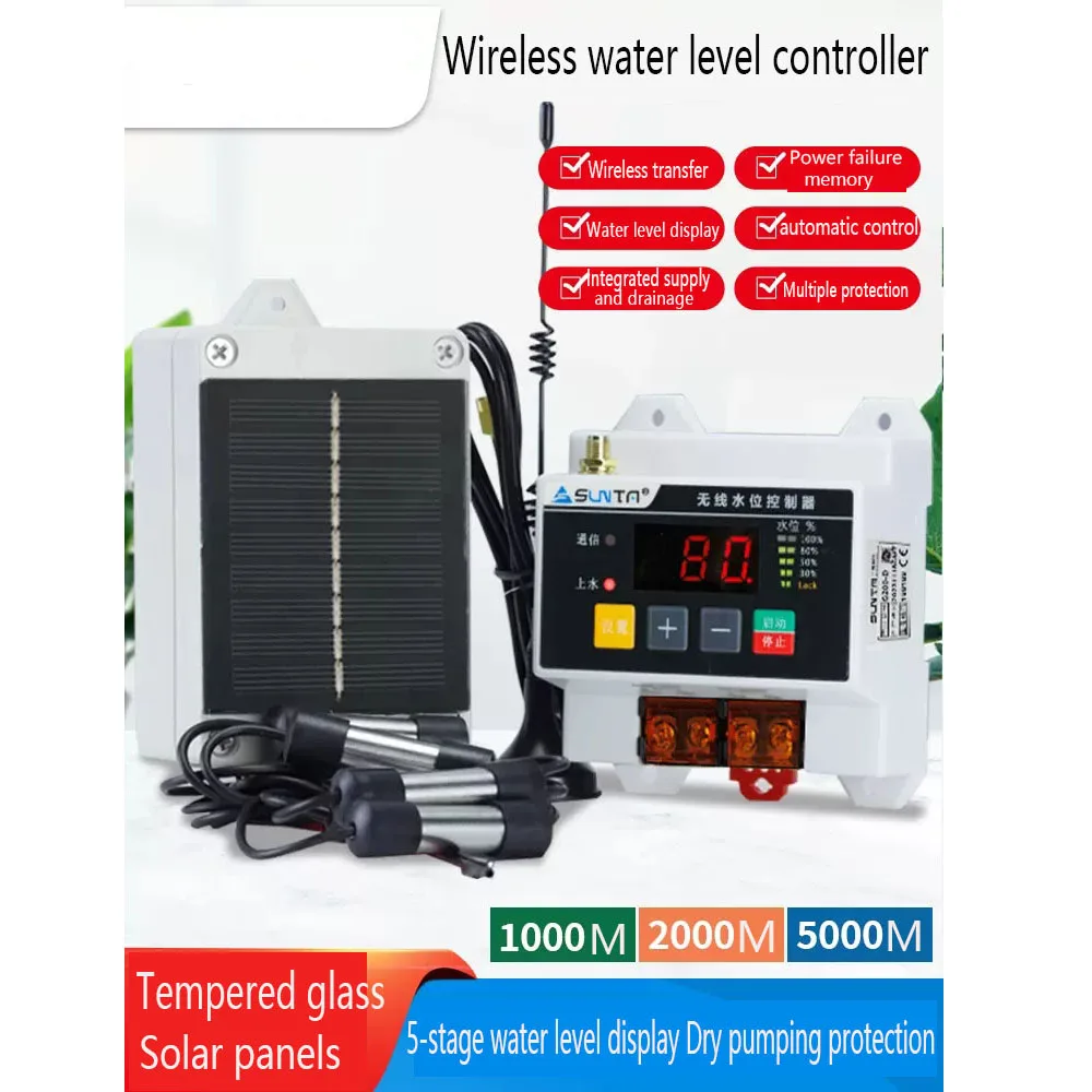 Wireless-remote-water-level-controller-water-pump-water-tank-water ...