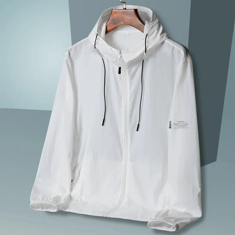Sun Protection Jacket Fashionable Trendy Sun Protection Clothing Lightweight Breathable Couple's Cold Super Strong UV Protection