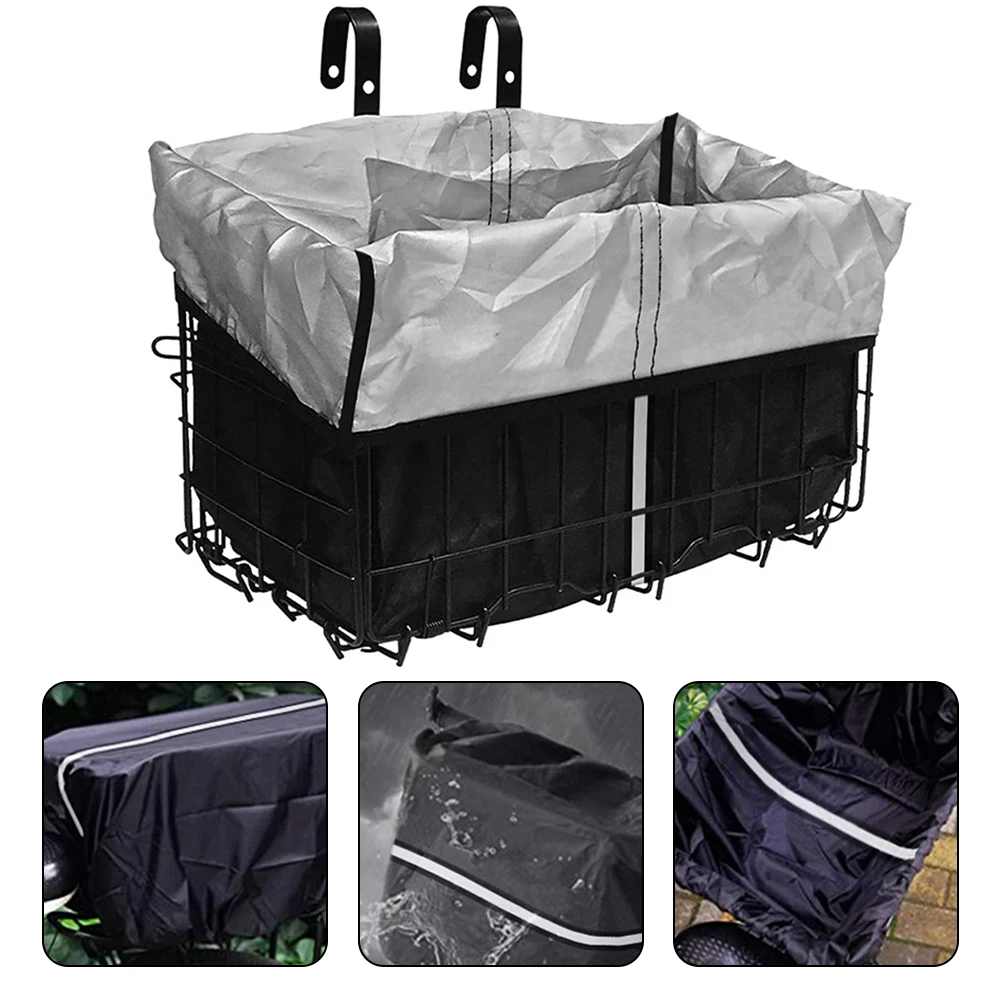 Bike Handlebar Pannier Liner Bag Bicycle Basket Cover Waterproof
