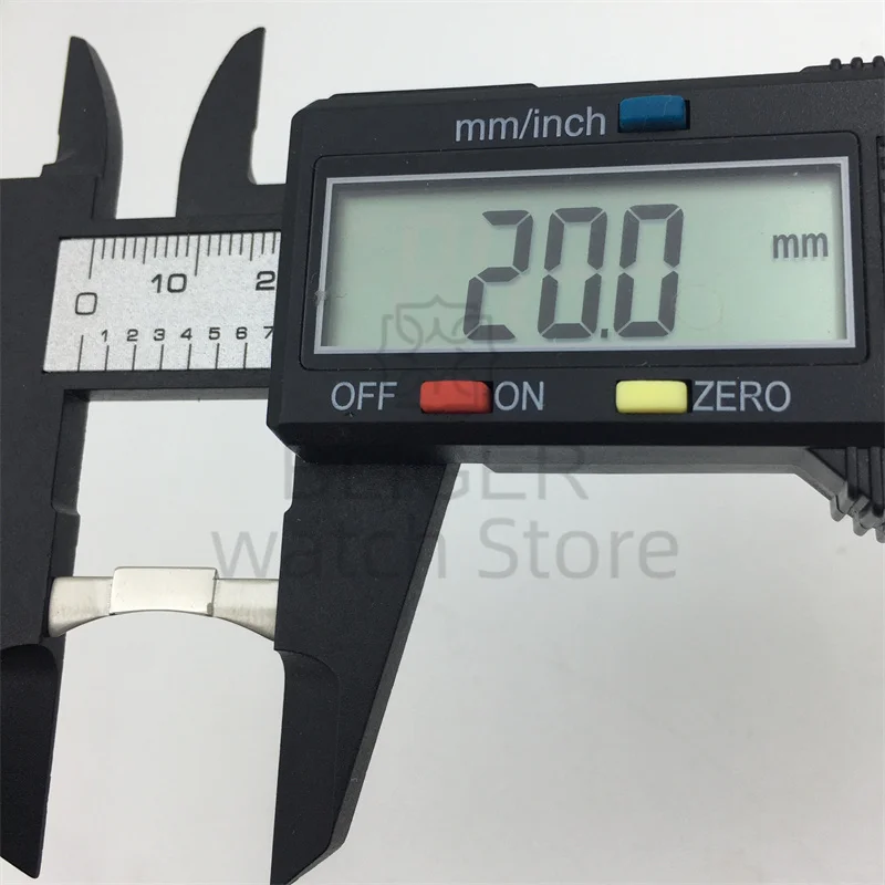 BLIGER 20mm Stainless Curved End Link Endlink Just For Rolex