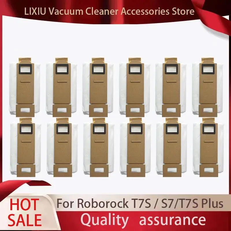 

Dust Bags For Xiaomi Roborock T7S T7S Plus S7 S7 Plus Vacuum Cleaner Dust Bag Household Sweeper Cleaning Tool Replacement