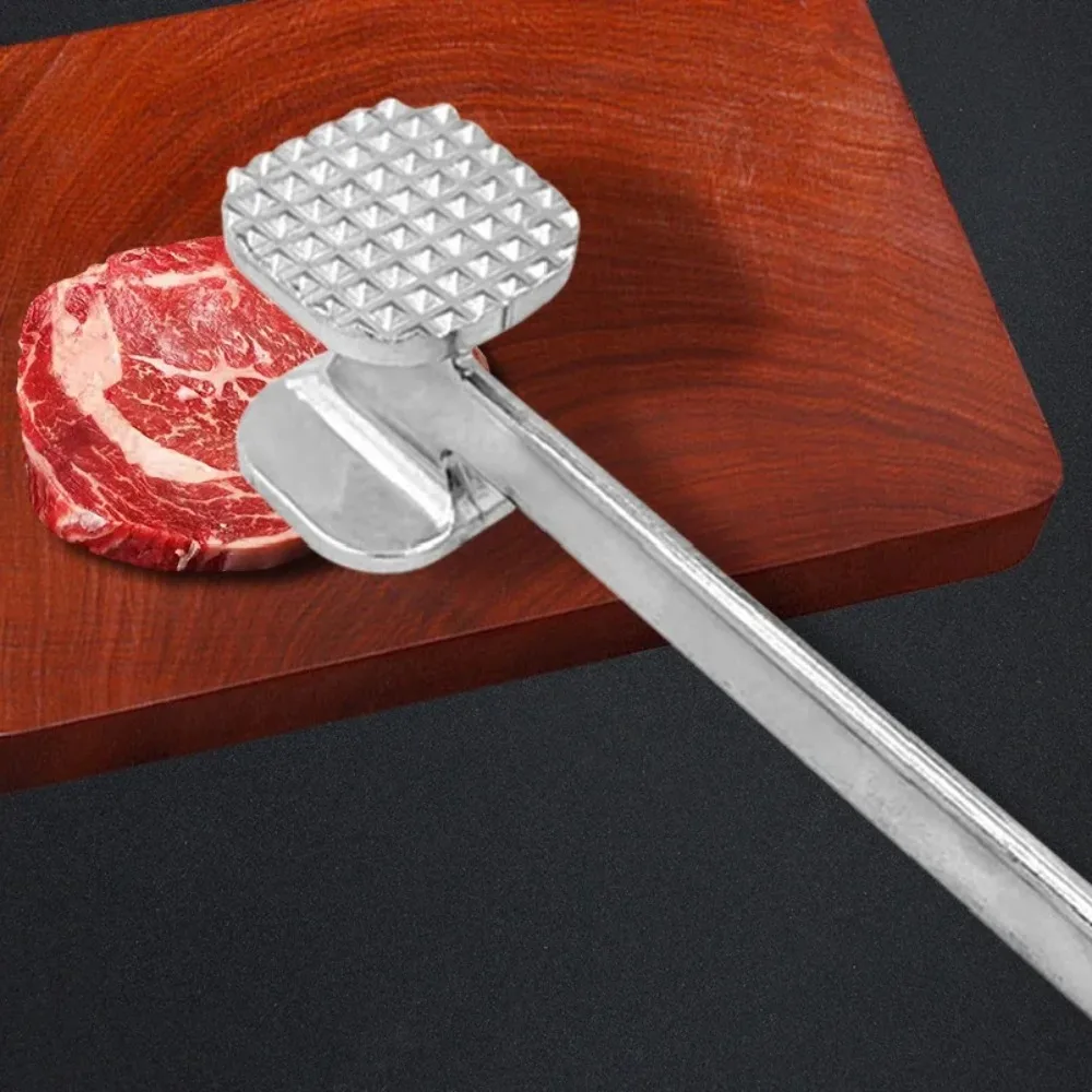 1Pcs Meat Tenderizer Hammer Kitchen Gadgets Multifunction Two Sides Loose Tenderizers Household Knock-sided Steak Pork Tools 3
