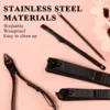 4/16 pcs Manicure Set Pedicure Sets Nail Clippers High-quality Steel Professional Nail Cutters Tools with Travel Case Kit Home C 4