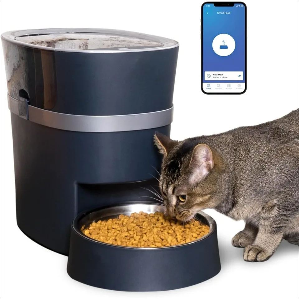 Smart Electronic Pet Feeder for Cats and Dogs