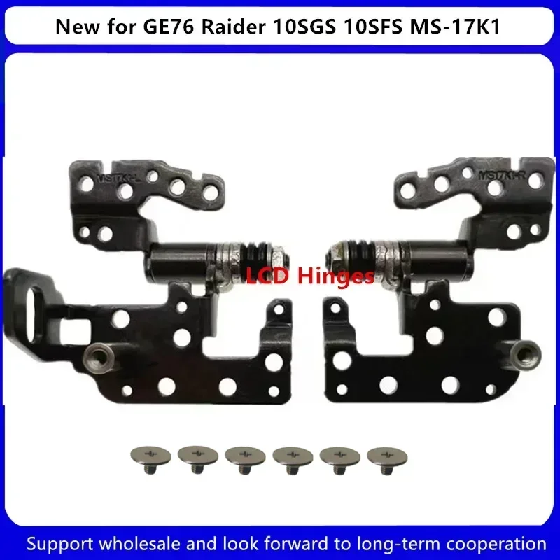 New For MSI GE76 Raider 10SGS 10SFS MS-17K1 LCD Hinges (LR)