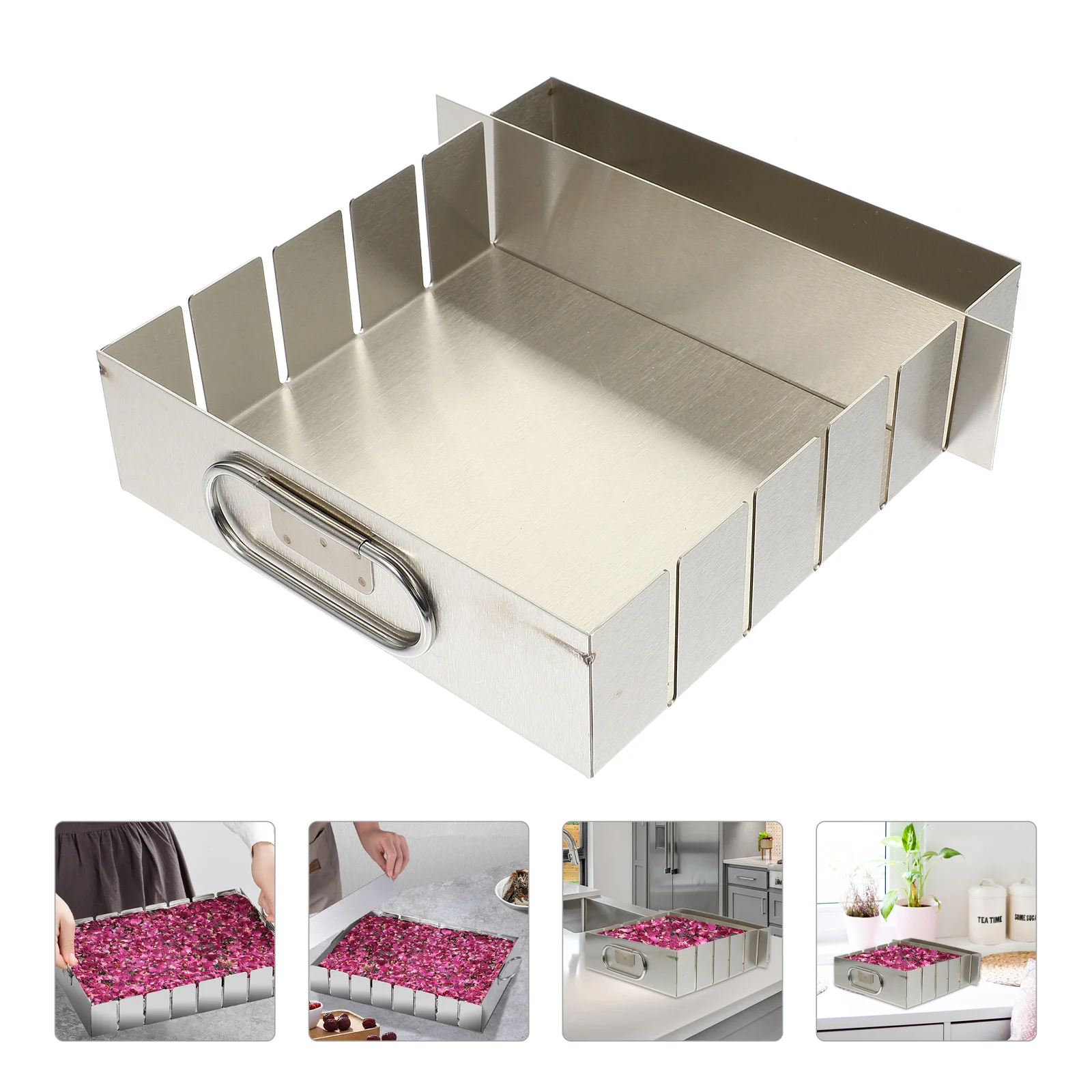 

Convenient Multi-use Nougat Baking Mold Nougat Shaping Tray Baking Molds, Cake Pan for Indoor Kitchen Home Bakery
